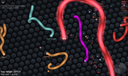 Screenshot slither.io
