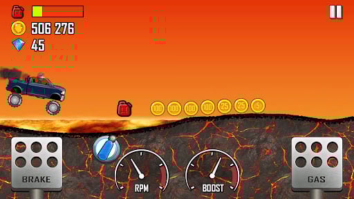 Screenshot Hill Climb Racing
