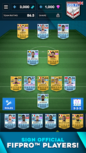 Screenshot Ultimate Draft Soccer