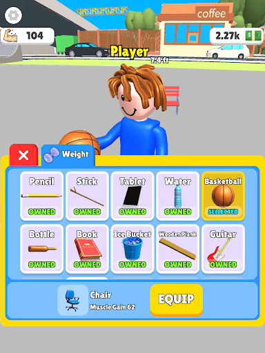 Screenshot Lifting Hero