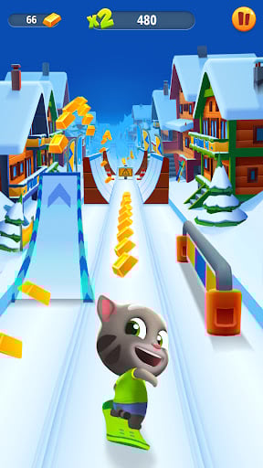Screenshot Talking Tom Gold Run