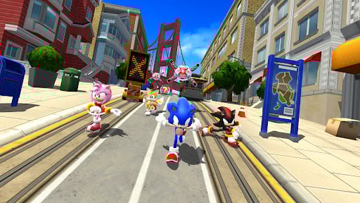 Screenshot Sonic Forces - Running Battle