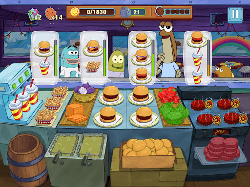 Screenshot SpongeBob: Krusty Cook-Off