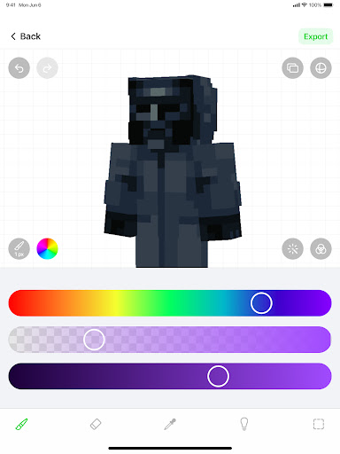 Screenshot 3D Skins Maker for Minecraft
