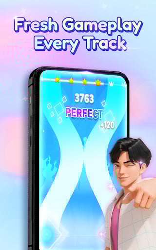 Screenshot Kpop Tiles: Piano Rhythm Game